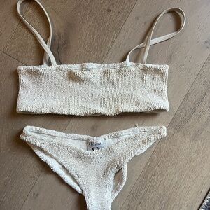 Hunza G Bikini white